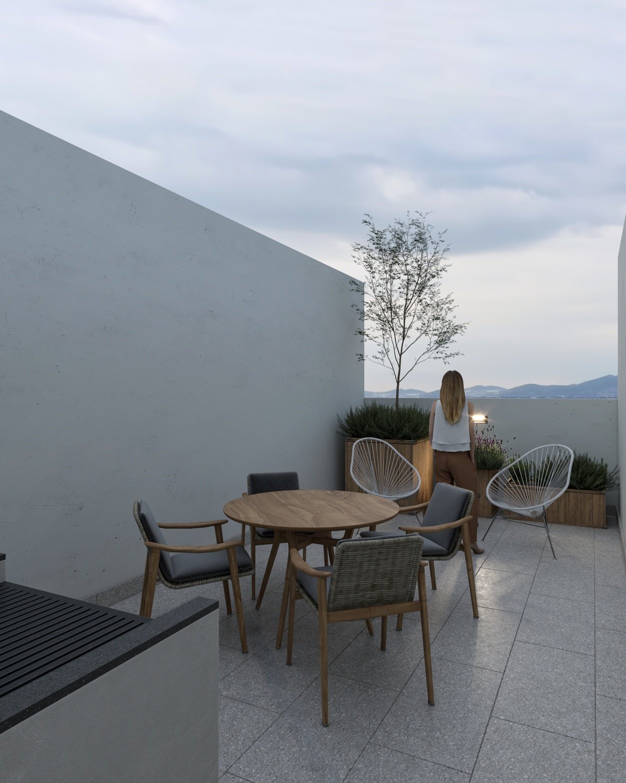 Terraza rooftop Tresol